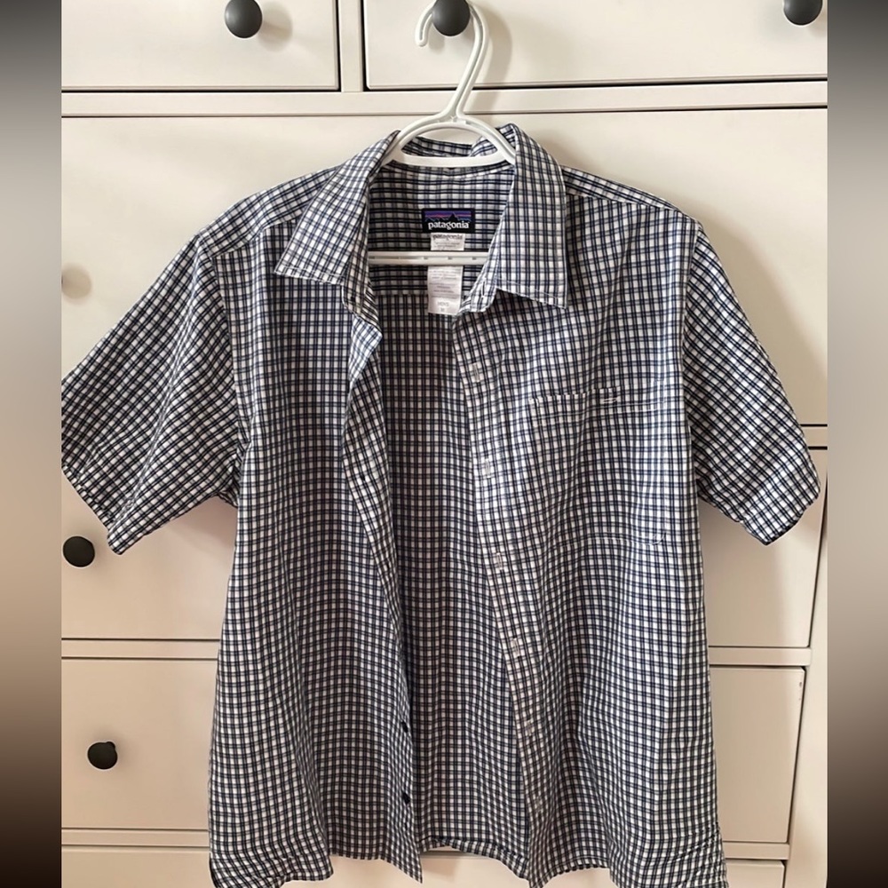 Mens Patagonia Short Sleeve Button Down